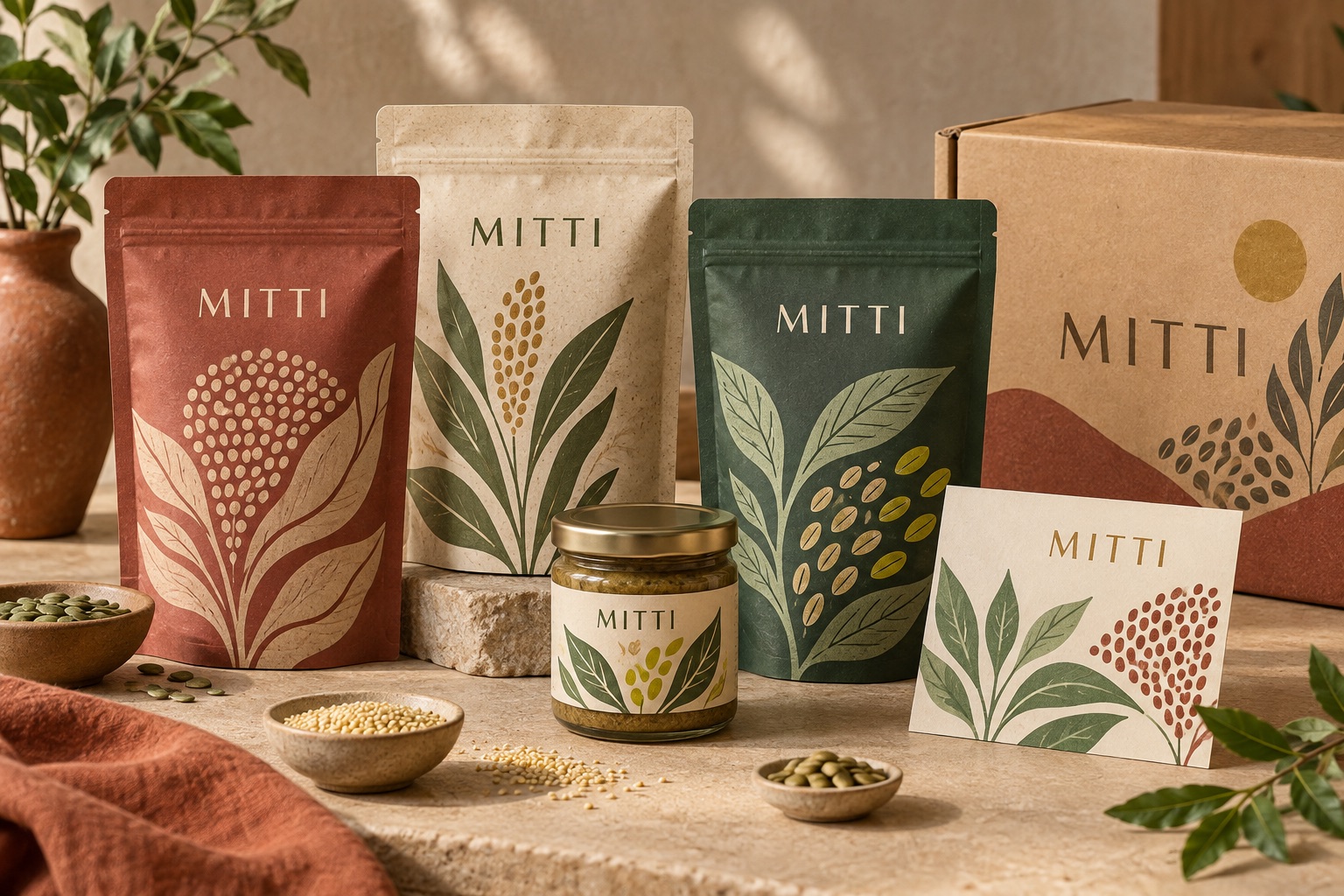 Mitti Nutrition packaging
